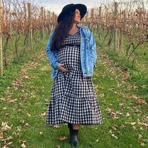 Cute Buffalo Plaid Dress
